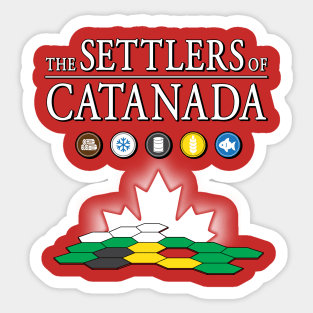 Settlers of Catanada Sticker